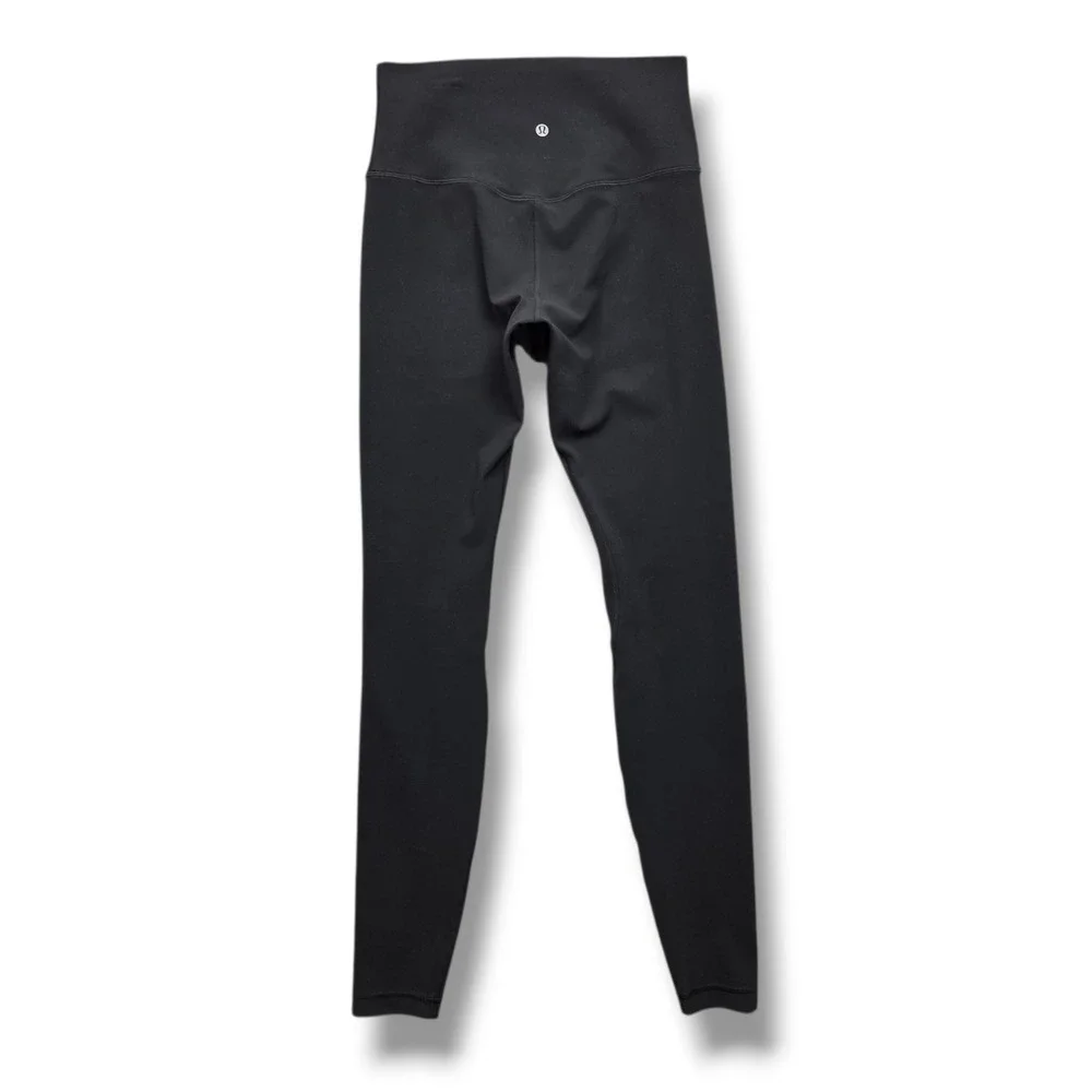 Lululemon Align High Rise Pant 31" Womens 8 Nulu Leggings Black W5CTJT - Picture 5 of 9